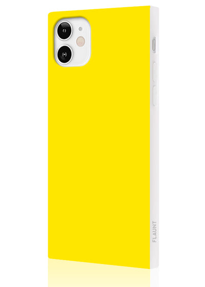 Yellow Square iPhone Case #iPhone 12 Mini