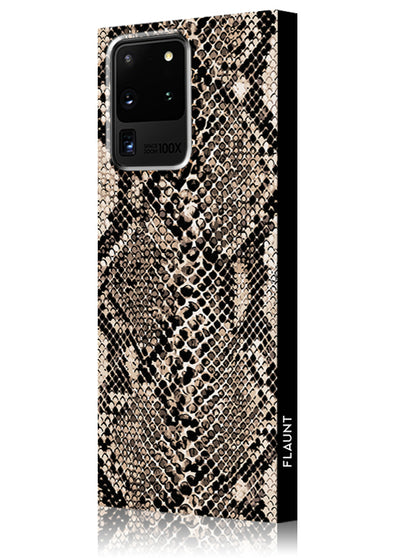 Python Square Samsung Galaxy Case #Galaxy S20 Ultra