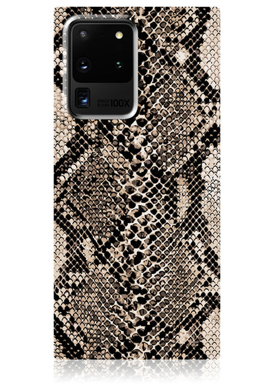 Python Square Samsung Galaxy Case #Galaxy S20 Ultra