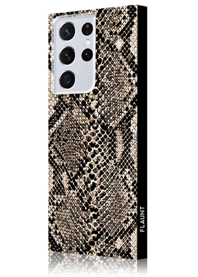 Python Square Samsung Galaxy Case #Galaxy S22 Ultra