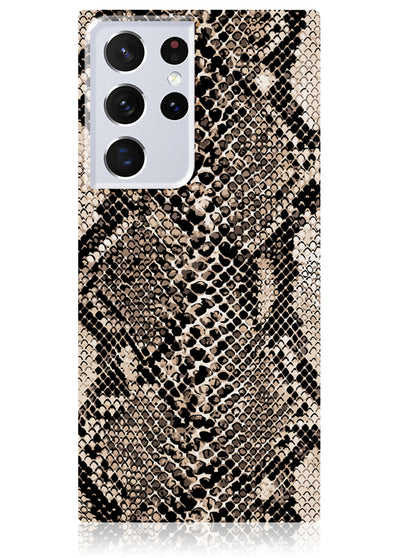 Python Square Samsung Galaxy Case #Galaxy S22 Ultra