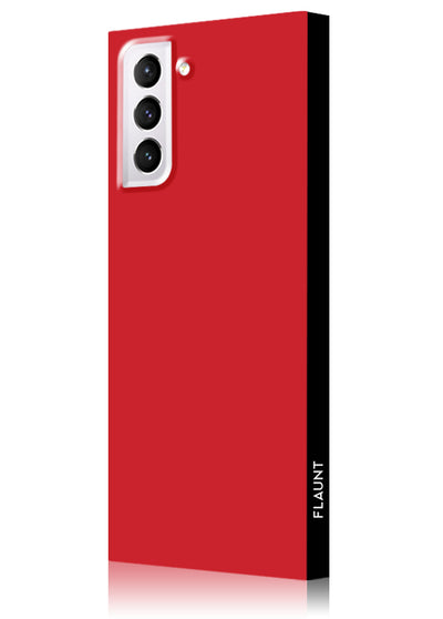 Red Square Samsung Galaxy Case #Galaxy S21