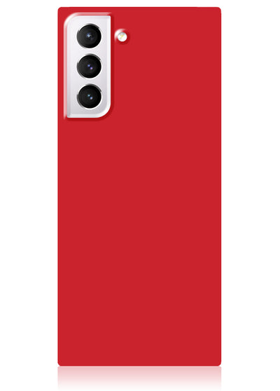Red Square Samsung Galaxy Case #Galaxy S21