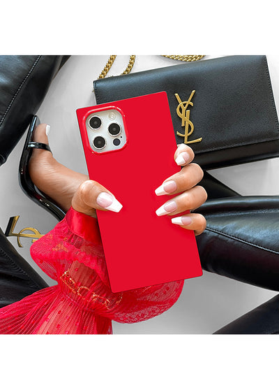 Funda roja para iPhone SQUARE®