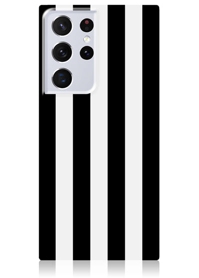 Striped Square Samsung Galaxy Case #Galaxy S21 Ultra