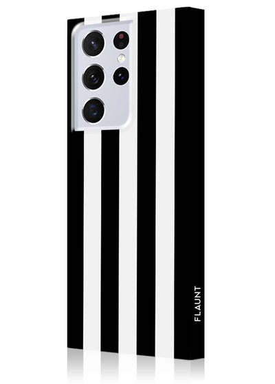 Striped Square Samsung Galaxy Case #Galaxy S22 Ultra