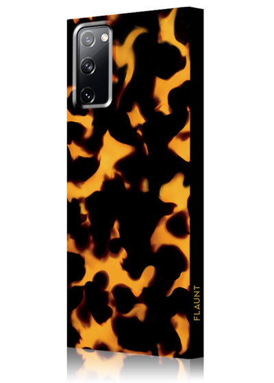 Tortoise Print Square Samsung Galaxy Case #Galaxy S20 FE