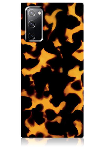 Tortoise Print Square Samsung Galaxy Case #Galaxy S20 FE