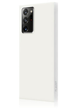 White Square Samsung Galaxy Case #Galaxy Note20 Ultra