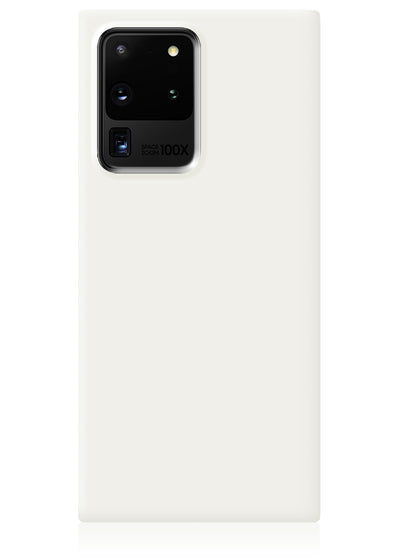 White Square Samsung Galaxy Case #Galaxy S20 Ultra