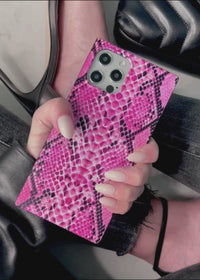 ["Pink", "Python", "SQUARE", "iPhone", "Case"]