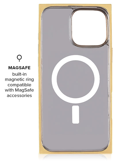 Gilded Chai SQUARE iPhone Case #iPhone 16 Pro Max + MagSafe,iPhone 16 Pro + MagSafe