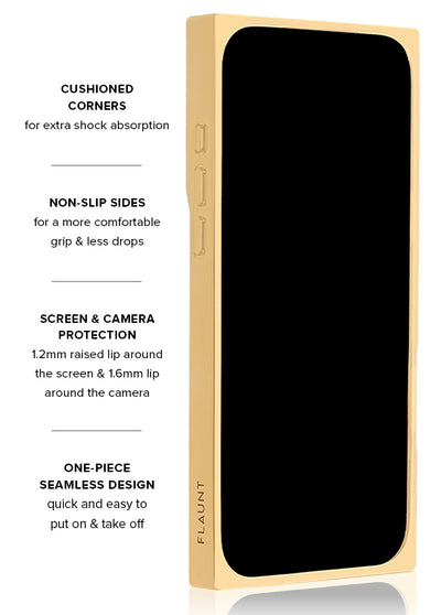 Gilded Chai SQUARE iPhone Case #iPhone 18 Pro Max + MagSafe / iPhone 17 Pro Max + MagSafe,iPhone 18 Pro + MagSafe + iPhone 17 Pro + MagSafe