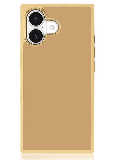 Gilded Chai SQUARE iPhone Case #iPhone 17 + MagSafe