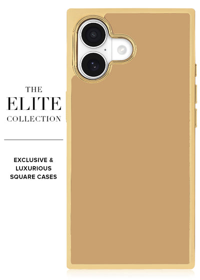 Gilded Chai SQUARE iPhone Case #iPhone 17 + MagSafe