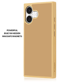 ["Gilded", "Chai", "SQUARE", "iPhone", "Case", "#iPhone", "17", "+", "MagSafe"]