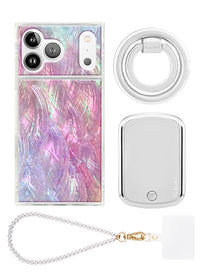 ["Pink", "Mother", "of", "Pearl", "Bundle", "Set"]