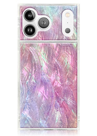 ["Pink", "Mother", "of", "Pearl", "Square", "iPhone", "Case", "#iPhone", "18", "Pro", "Max", "+", "MagSafe,iPhone", "18", "Pro", "+", "MagSafe"]