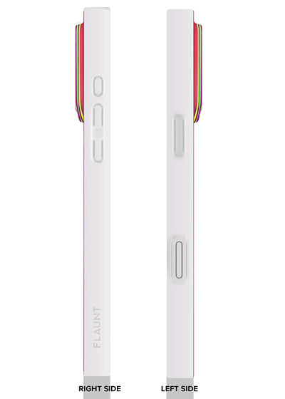 Pink Iridescent Satin Square iPhone Case #iPhone 18 Pro Max + MagSafe,iPhone 18 Pro + MagSafe