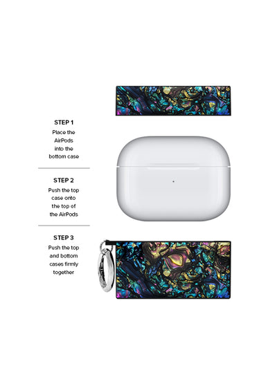 Abalone Shell SQUARE AirPods Case #AirPods Pro 1st Gen