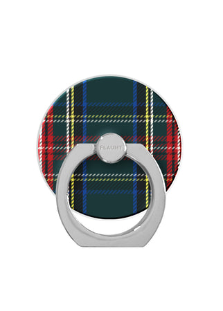 Plaid Adhesive Phone Ring Stand