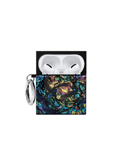Abalone Shell SQUARE AirPods Case #AirPods 1st and 2nd Gen