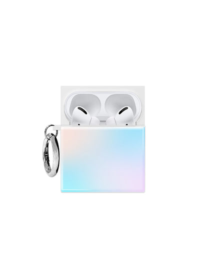 Iridescent Satin SQUARE AirPods Case #AirPods 1st and 2nd Gen