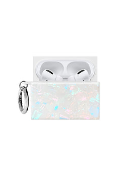 Opal Shell SQUARE AirPods Case #AirPods 3rd Gen