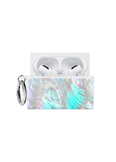 Mother of Pearl AirPods SQUARE Case #AirPods Pro 2nd Gen