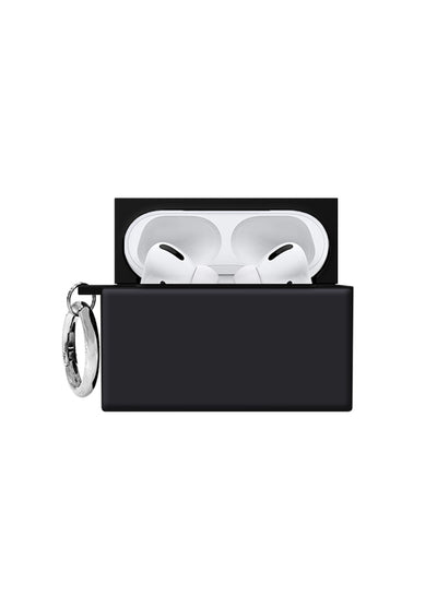 Matte Black SQUARE AirPods Case #AirPods Pro 2nd Gen