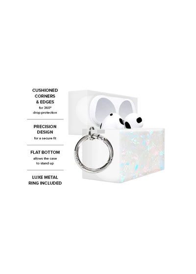 Opal Shell SQUARE AirPods Case #AirPods Pro 1st Gen