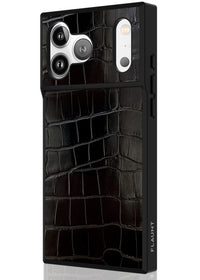 ["Black", "Crocodile", "Square", "iPhone", "Case", "#iPhone", "17", "Pro", "Max"]