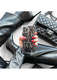 Black Lace SQUARE iPhone Case - FLAUNT cases Black Lace SQUARE iPhone Case - FLAUNT cases