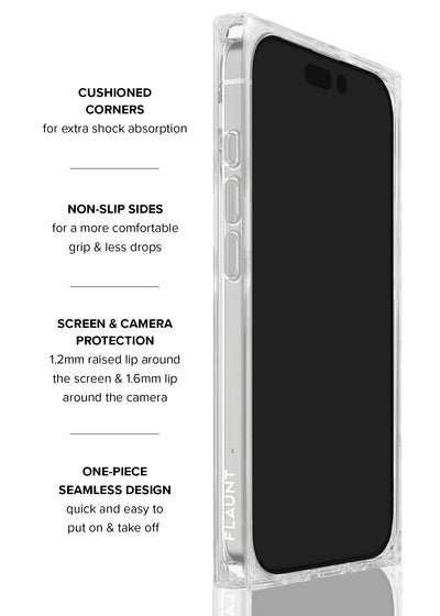 Brown Abalone Shell Square iPhone Case #iPhone 17