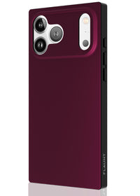["Burgundy", "Square", "iPhone", "Case", "#iPhone", "17", "Pro", "+", "MagSafe"]
