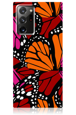 Butterfly Square Samsung Galaxy Case #Galaxy Note20 Ultra