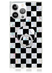 ["Checkered", "Mother", "of", "Pearl", "Phone", "Ring"]
