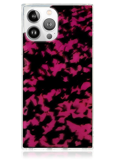 Raspberry Tortoise Shell SQUARE Phone Case #iPhone 13 Pro