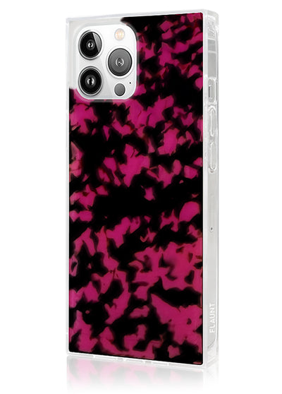 Raspberry Tortoise Shell SQUARE Phone Case #iPhone 13 Pro