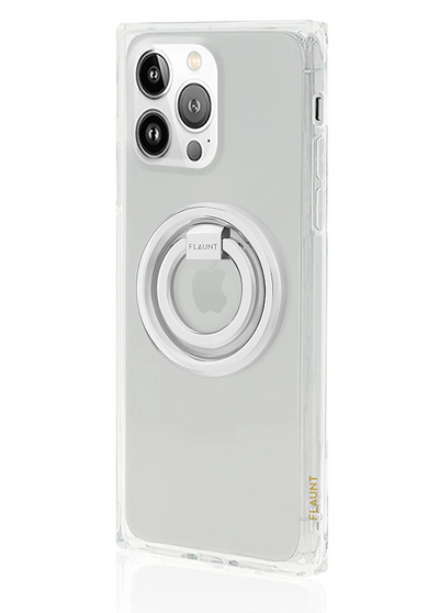 Silver Premium Metallic MagSafe Phone Ring