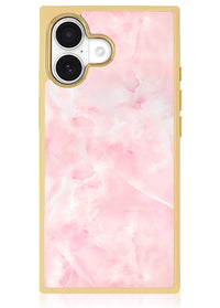 ["Gilded", "Faux", "Rose", "Quartz", "SQUARE", "iPhone", "Case", "#iPhone", "17", "+", "MagSafe"]