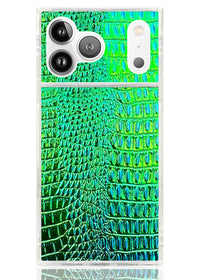 ["Green", "Crocodile", "Square", "iPhone", "Case", "#iPhone", "17", "Pro", "Max", "+", "MagSafe"]