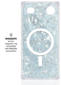 ["Icy", "Blue", "Pearl", "SQUARE", "iPhone", "Case", "#iPhone", "17", "Air"]