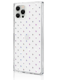 ["SQUARE", "Iridescent", "Crystal", "Rhinestone", "iPhone", "Case", "#iPhone", "12", "Pro", "Max"]