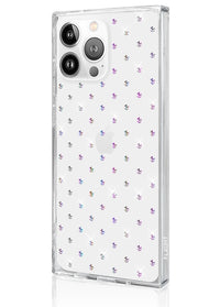 ["SQUARE", "Iridescent", "Crystal", "Rhinestone", "iPhone", "Case", "#iPhone", "16", "Pro", "Max"]