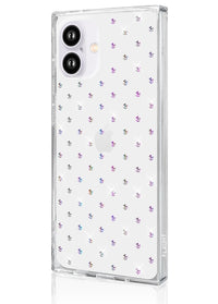 ["SQUARE", "Iridescent", "Crystal", "Rhinestone", "iPhone", "Case", "#iPhone", "16"]