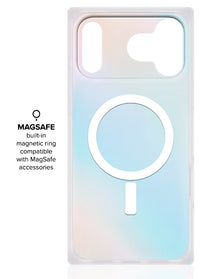 ["Iridescent", "Satin", "Square", "iPhone", "Case", "#iPhone", "17", "Pro", "Max", "+", "MagSafe"]