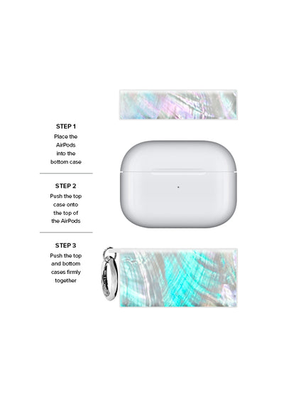 Mother of Pearl AirPods SQUARE Case #AirPods 1st and 2nd Gen
