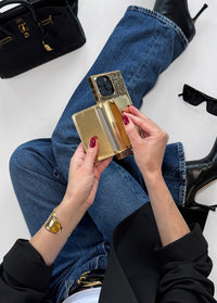 ["Gold", "Faux", "Leather", "MagSafe", "Wallet", "(Works", "with", "MagSafe", "Cases", "Only)"]