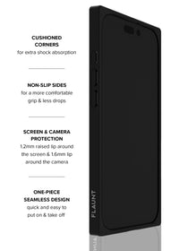 ["Matte", "Black", "Square", "iPhone", "Case", "#iPhone", "17", "Air"]